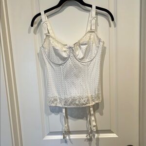 NWT Prima Donna Madison Bustier, Ivory, Size 34E